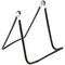Gibson Holders 2A Adjustable Black Wire Display Easel, 3.625" W x 4" D x 4.5" H